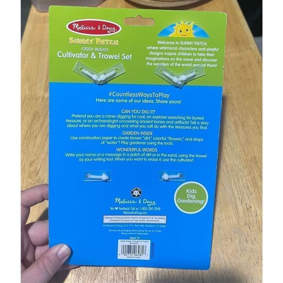 Melissa & Doug Giddy Buggy Cultivator Set NEW Shovel & Rake Only - Picture 6 of 6